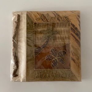 Hawaii Handmade Leaf Photo Album New Nature Art Hawaiian Gift Natural Design